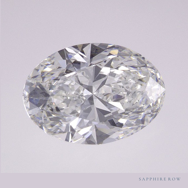 2.01 ct natural diamond, oval cut | Sapphire Row · cut6