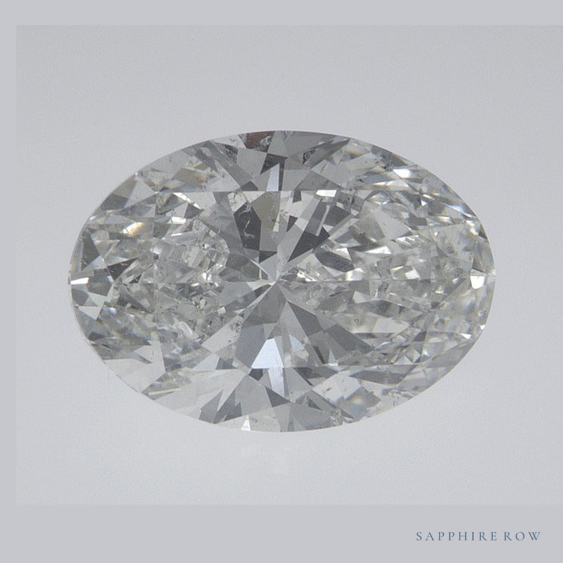 2.01 ct natural diamond, oval cut | Sapphire Row · cut6