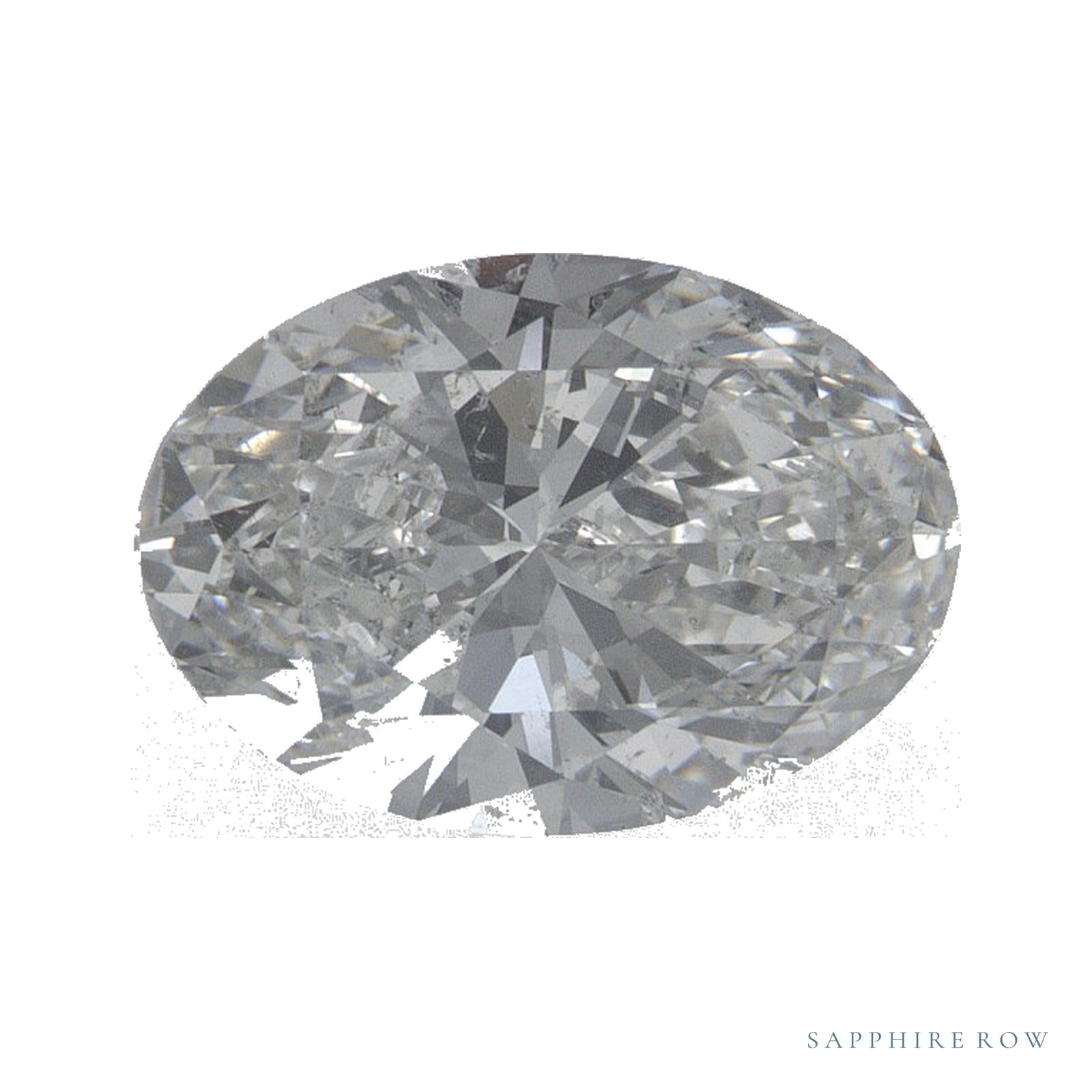 2.01 ct natural diamond, oval cut | Sapphire Row · cut4