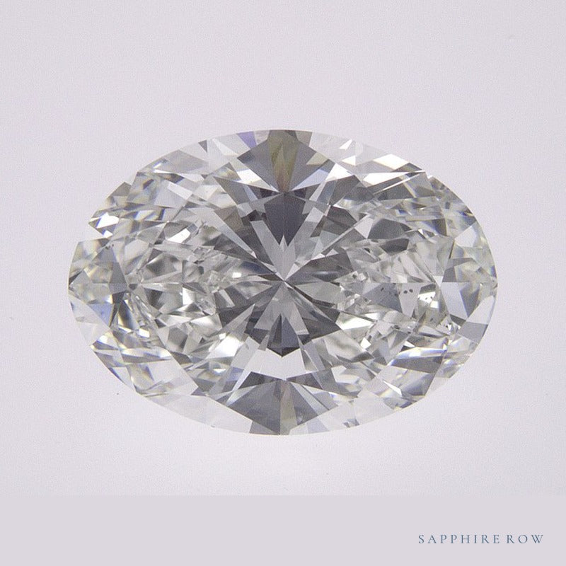 2.01 ct natural diamond, oval cut | Sapphire Row · cut6