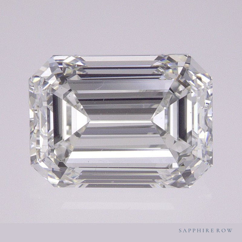 2.01 ct natural diamond, emerald cut | Sapphire Row · cut6