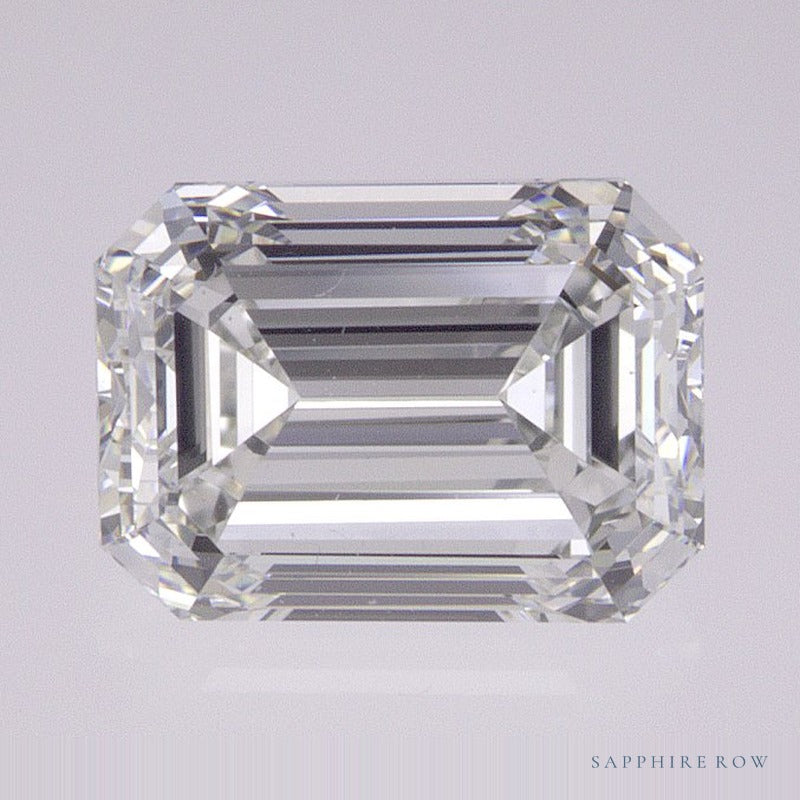 2.01 ct natural diamond, emerald cut | Sapphire Row · cut6