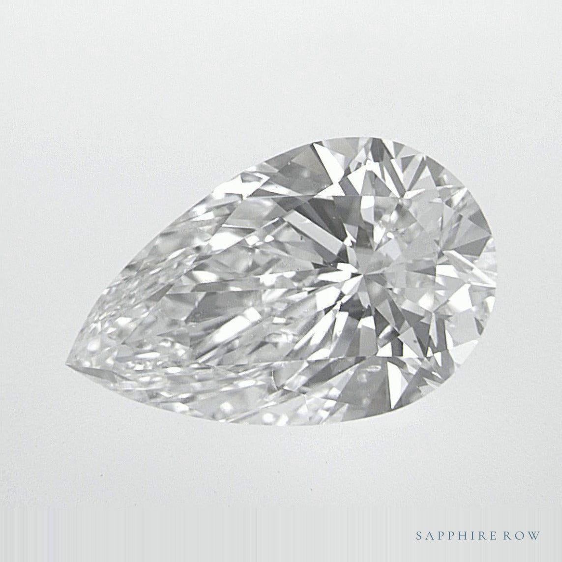 2.01 ct natural diamond, pear cut | Sapphire Row · cut7