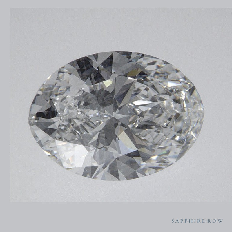 2.01 ct natural diamond, oval cut | Sapphire Row · cut6