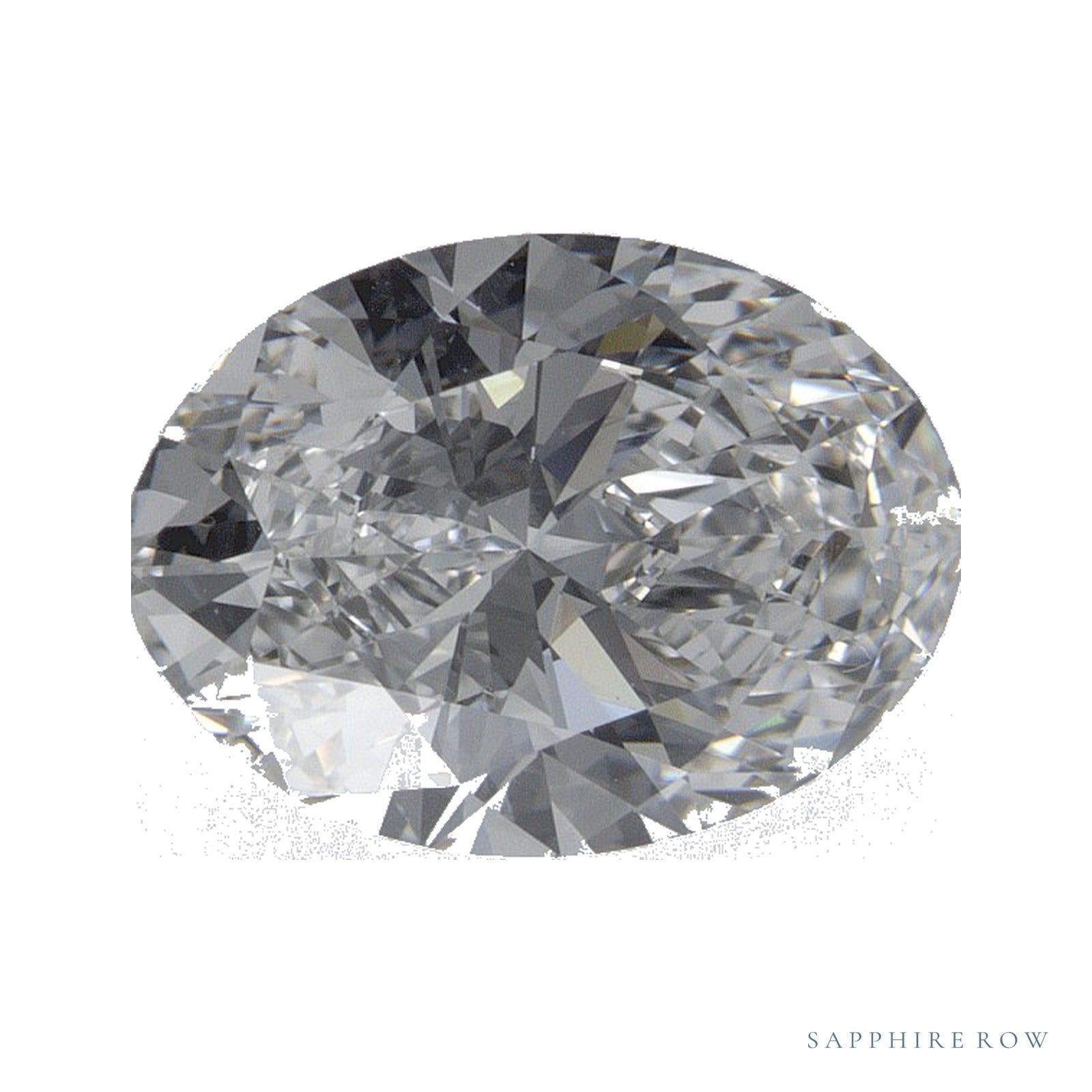 2.01 ct natural diamond, oval cut | Sapphire Row · cut4
