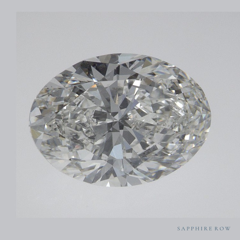 2.01 ct natural diamond, oval cut | Sapphire Row · cut6