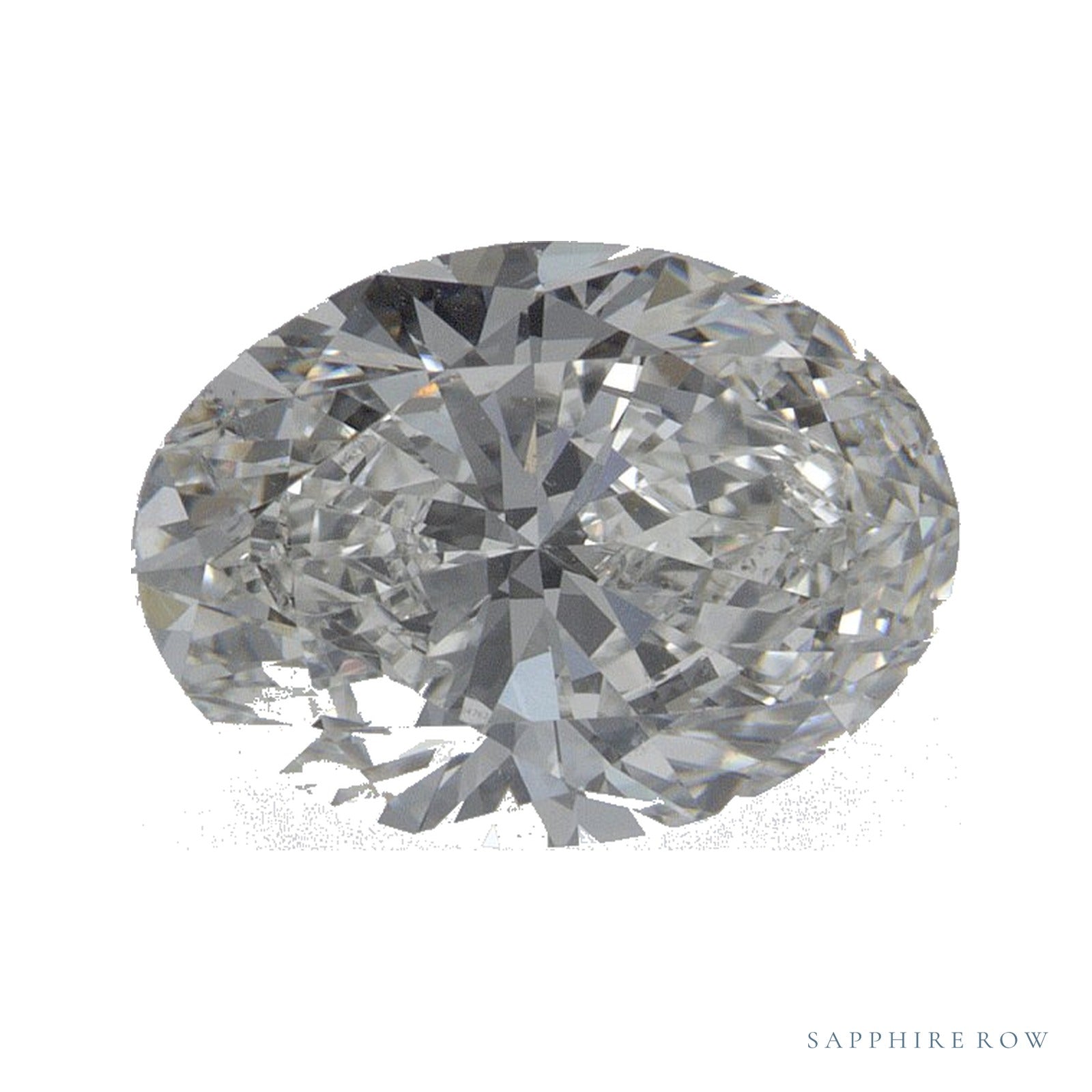 2.01 ct natural diamond, oval cut | Sapphire Row · cut4