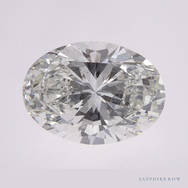 2.01 ct natural diamond, oval cut | Sapphire Row · cut6
