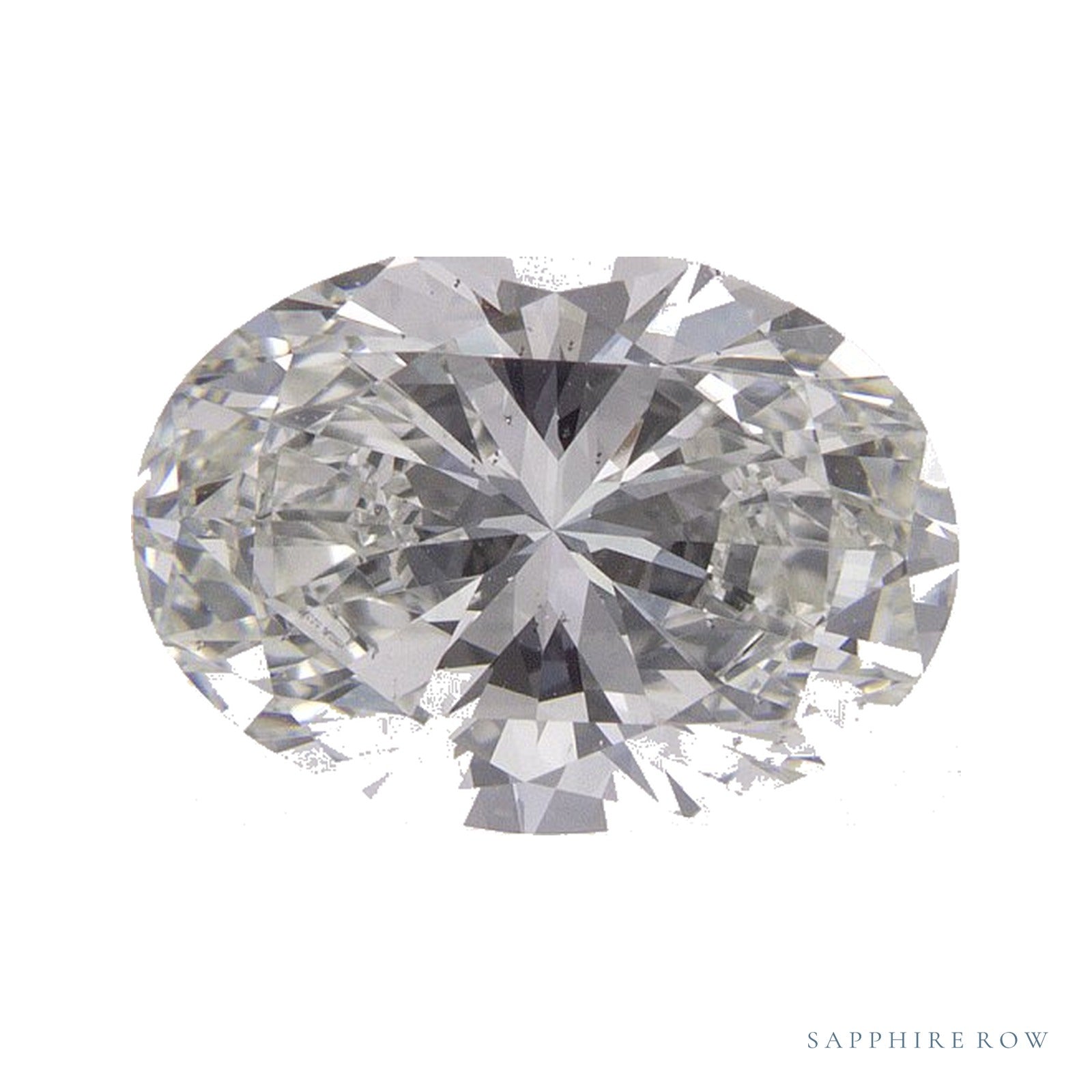 2.01 ct natural diamond, oval cut | Sapphire Row · cut4