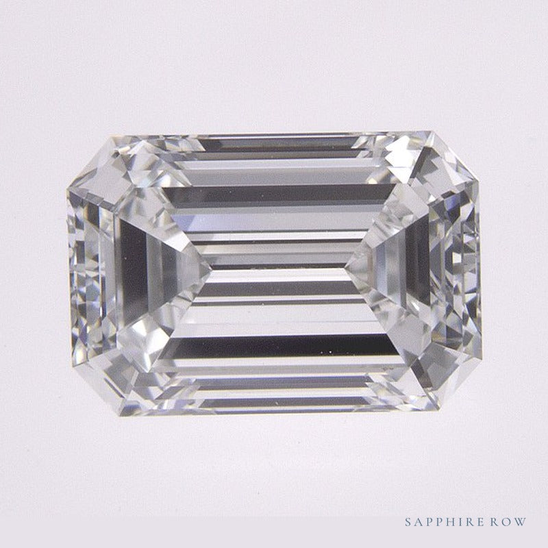 2.01 ct natural diamond, emerald cut | Sapphire Row · cut6