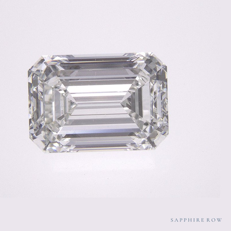 2.01 ct natural diamond, emerald cut | Sapphire Row · cut6