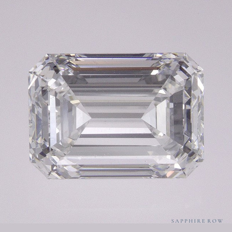 2.01 ct natural diamond, emerald cut | Sapphire Row · cut6