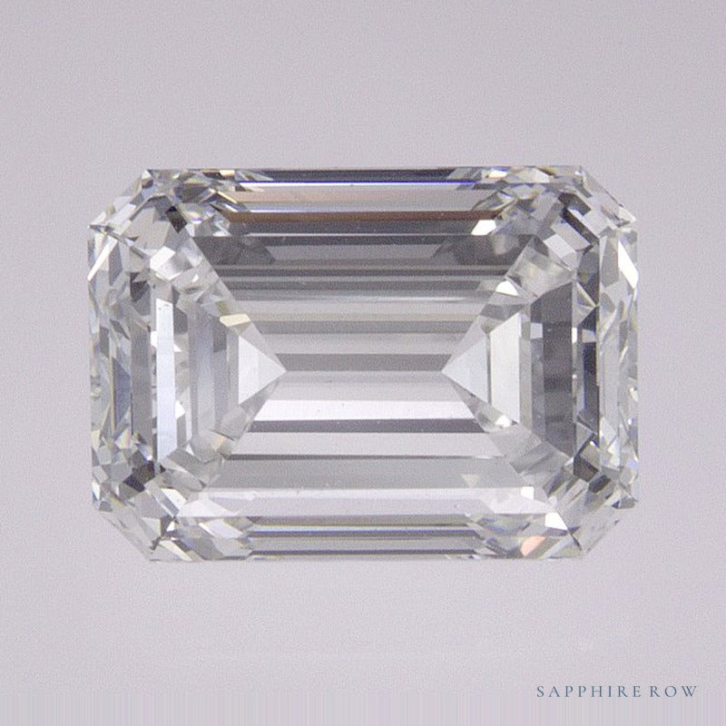 2.01 ct natural diamond, emerald cut | Sapphire Row · cut7