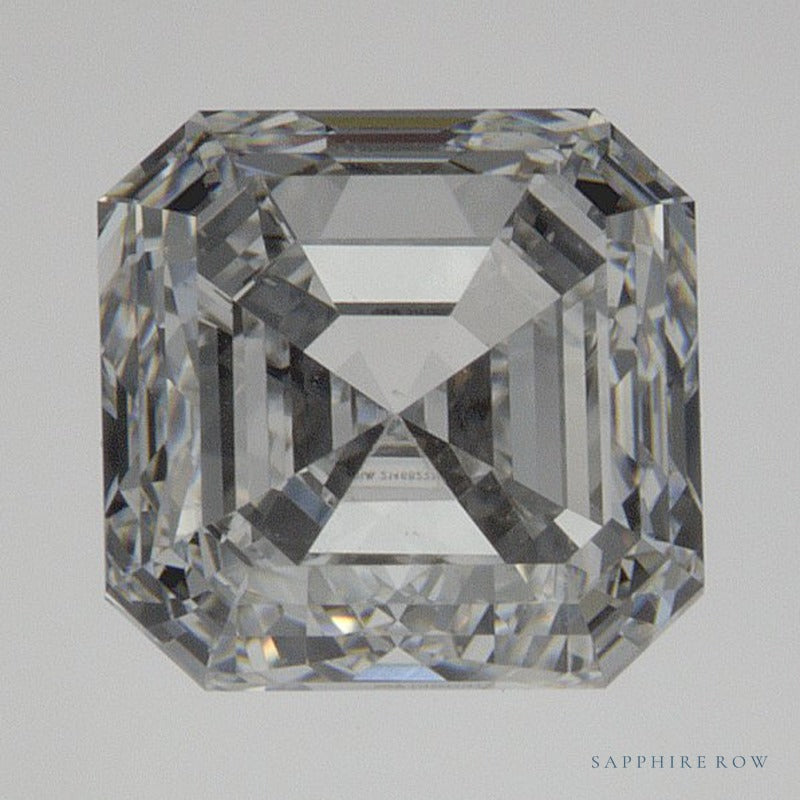 2.01 ct natural diamond, asscher cut | Sapphire Row · cut7
