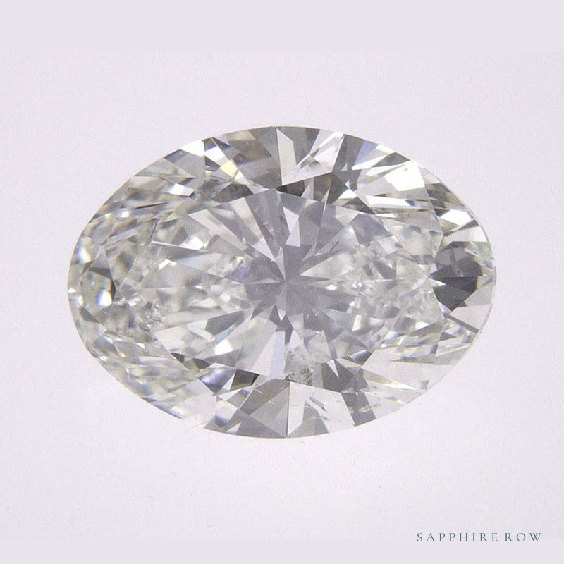 2.01 ct natural diamond, oval cut | Sapphire Row · cut6