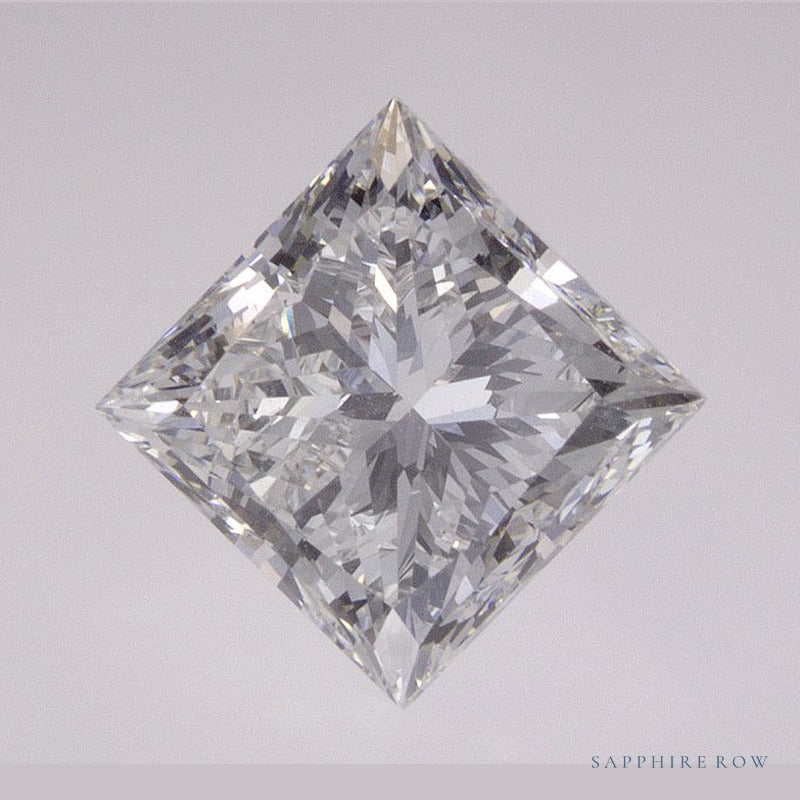 2.01 ct natural diamond, square cut | Sapphire Row · cut6