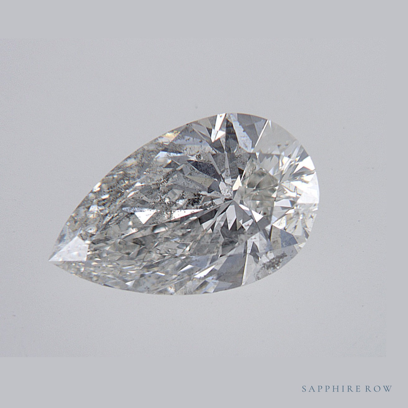 2.01 ct natural diamond, pear cut | Sapphire Row · cut6