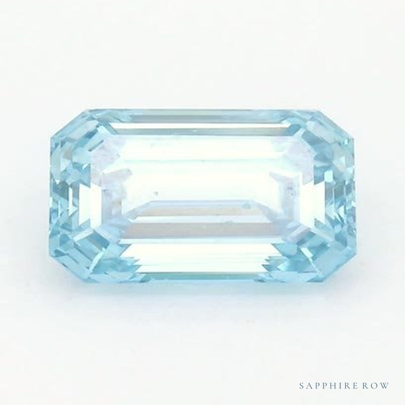2.01 ct lab-grown diamond, emerald cut | Sapphire Row · cut7