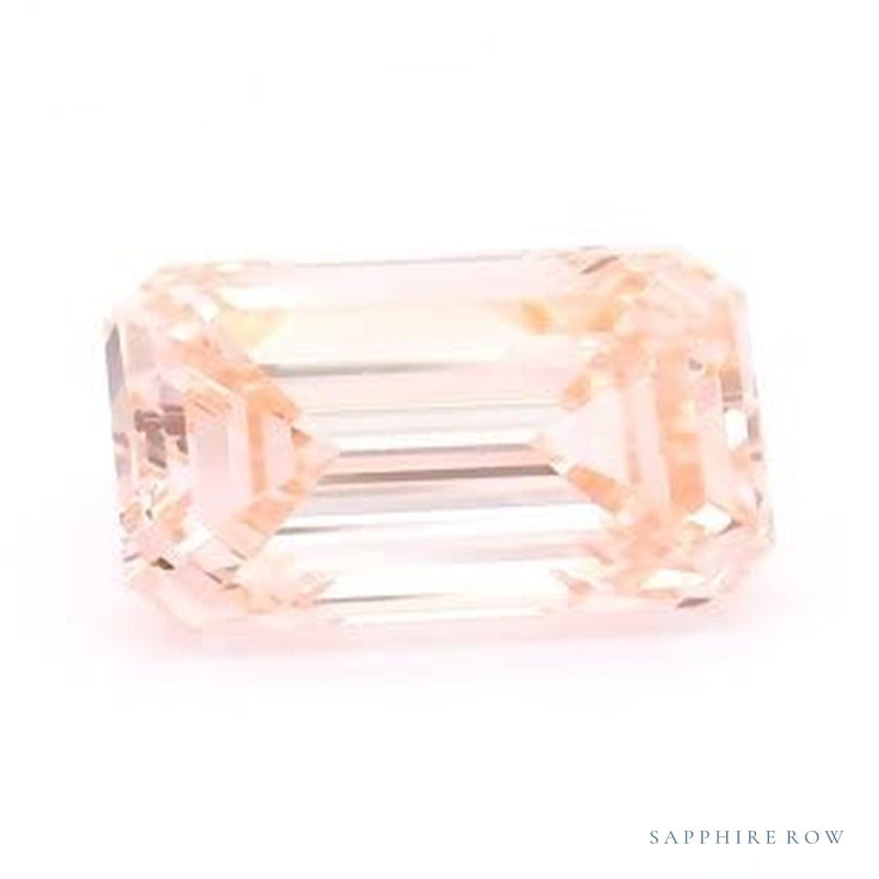 2.01 ct lab-grown fancy intense pink diamond, emerald cut | Sapphire Row · cut6