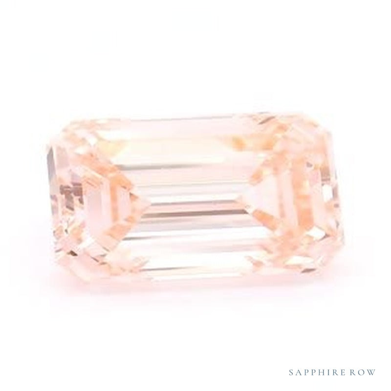 2.01 ct lab-grown fancy intense pink diamond, emerald cut | Sapphire Row · cut7