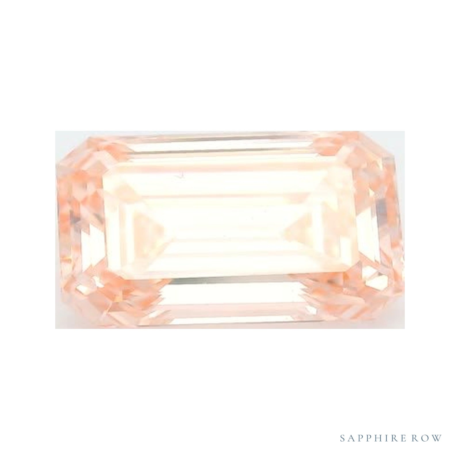 2.01 ct lab-grown fancy vivid pink diamond, emerald cut | Sapphire Row · cut4
