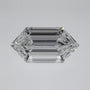 2.01 ct lab-grown diamond, elongated hexagon cut | Sapphire Row · cut7
