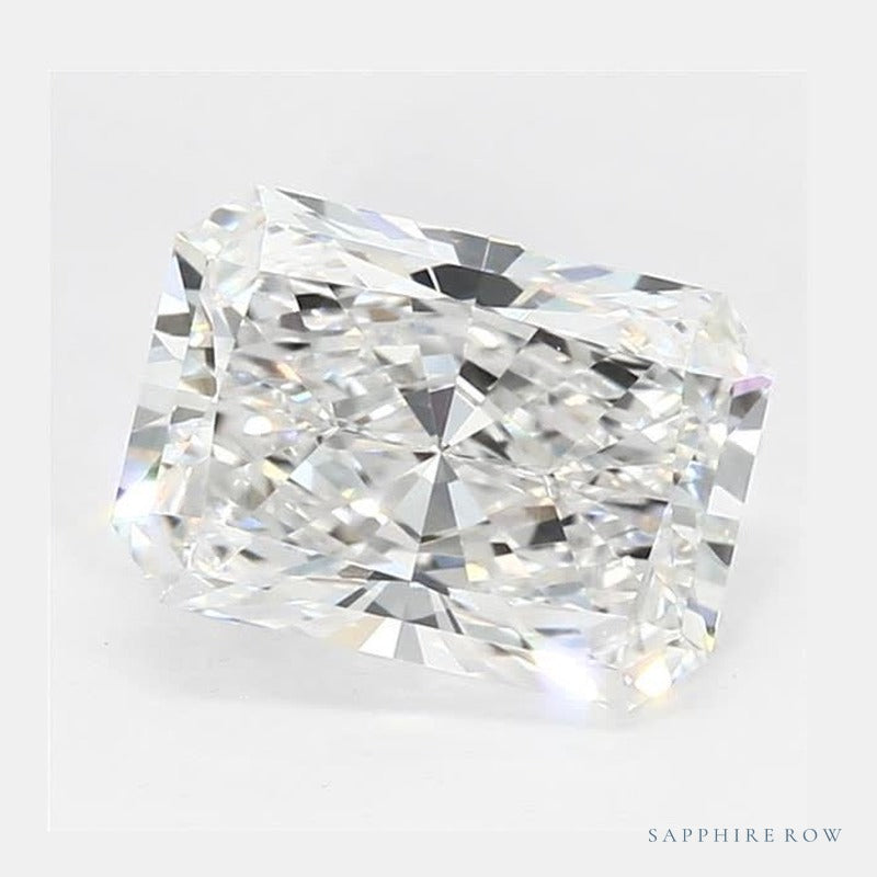2.01 ct lab-grown diamond, radiant cut | Sapphire Row · cut6