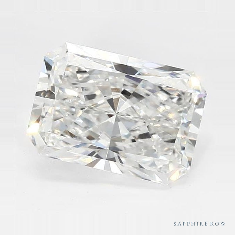 2.01 ct lab-grown diamond, radiant cut | Sapphire Row · cut7