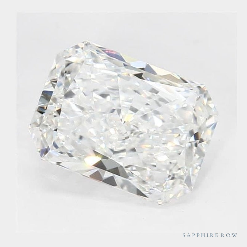 2.01 ct lab-grown diamond, radiant cut | Sapphire Row · cut6