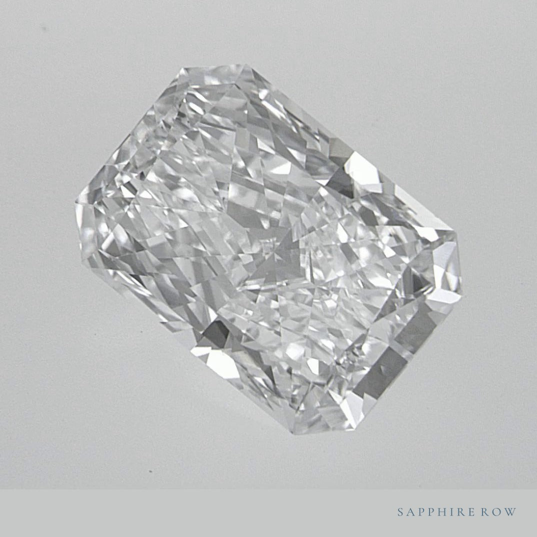 2.01 ct lab-grown diamond, radiant cut | Sapphire Row · cut6