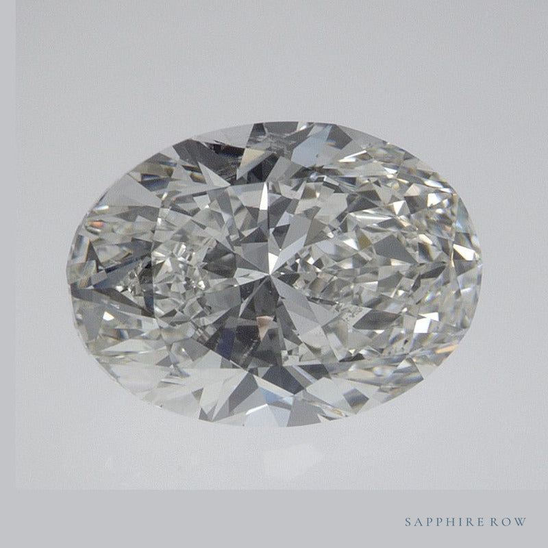 2.00 ct natural diamond, oval cut | Sapphire Row · cut6