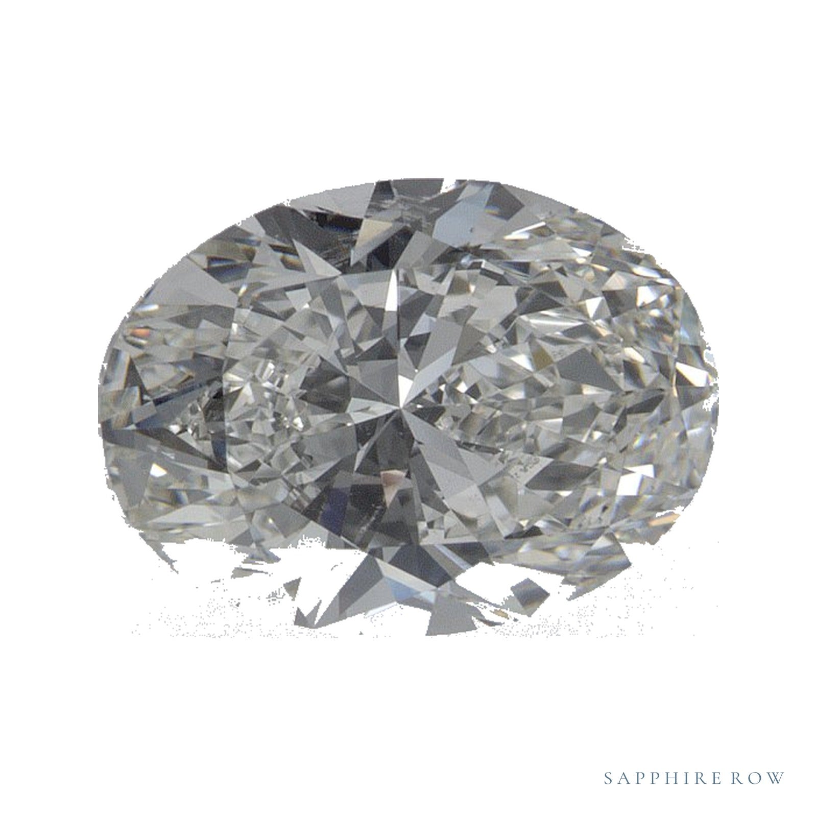 2.00 ct natural diamond, oval cut | Sapphire Row · cut4