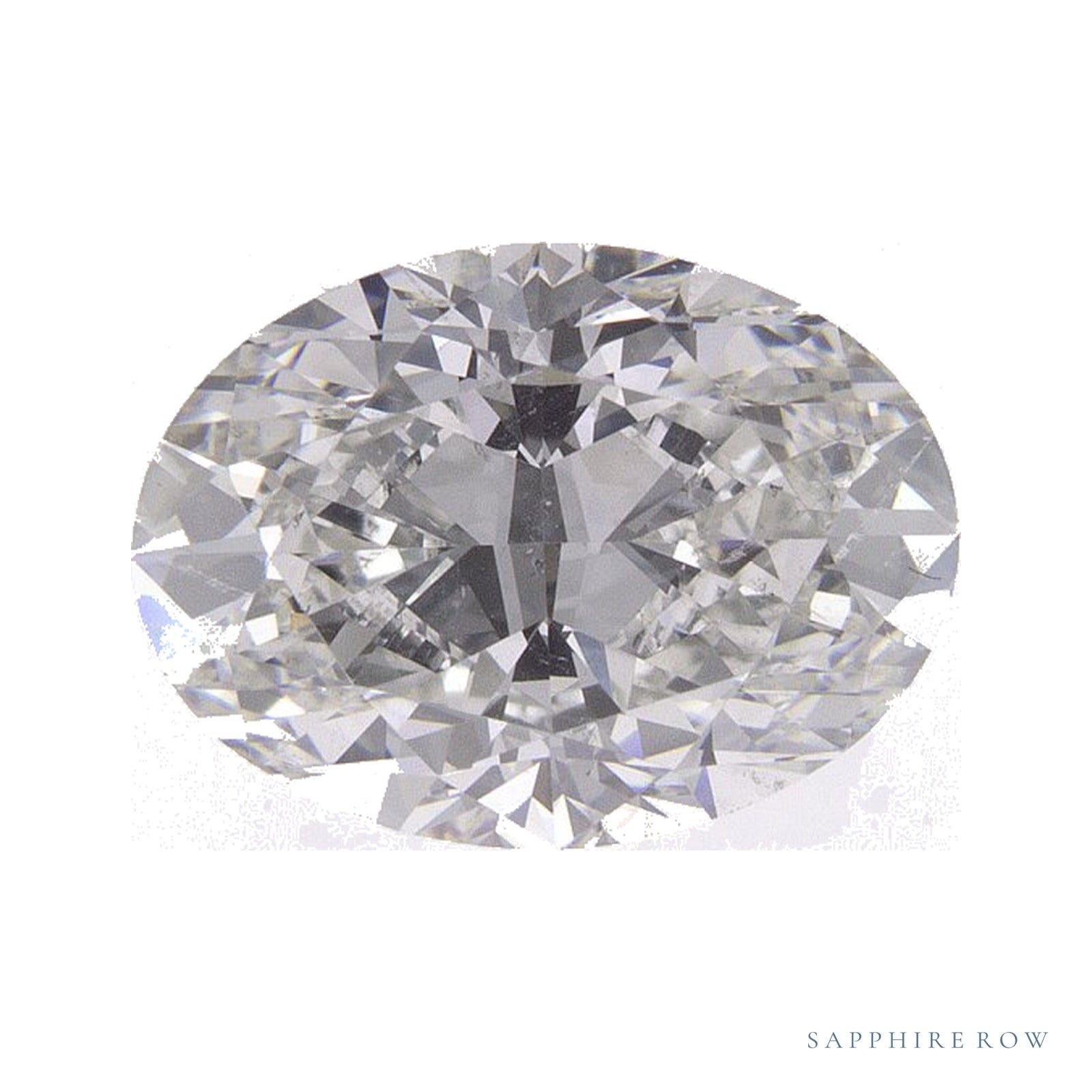 2.00 ct natural diamond, oval cut | Sapphire Row · cut4
