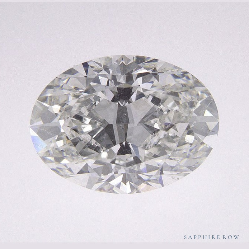 2.00 ct natural diamond, oval cut | Sapphire Row · cut6