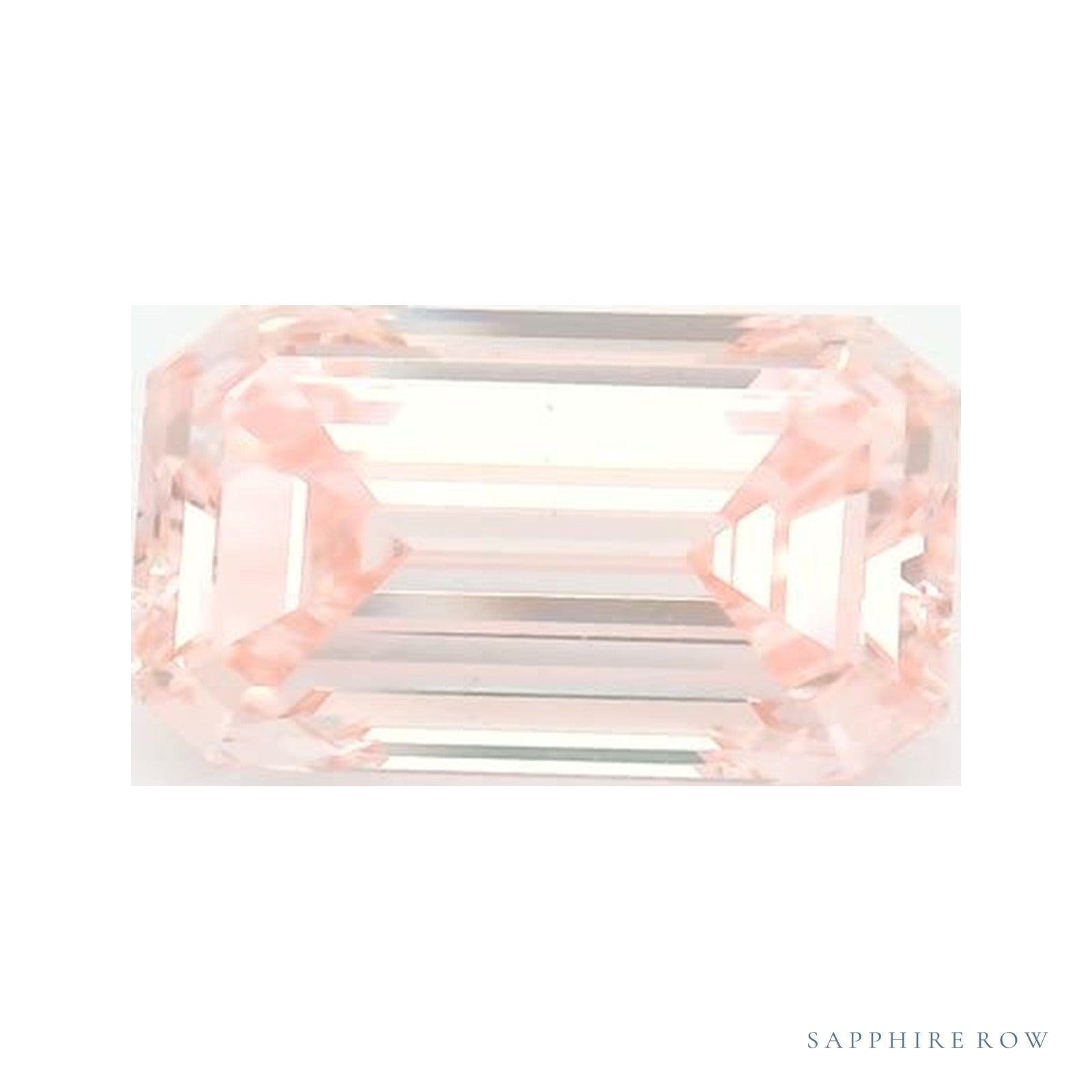 2.00 ct lab-grown fancy vivid pink diamond, emerald cut | Sapphire Row · cut4