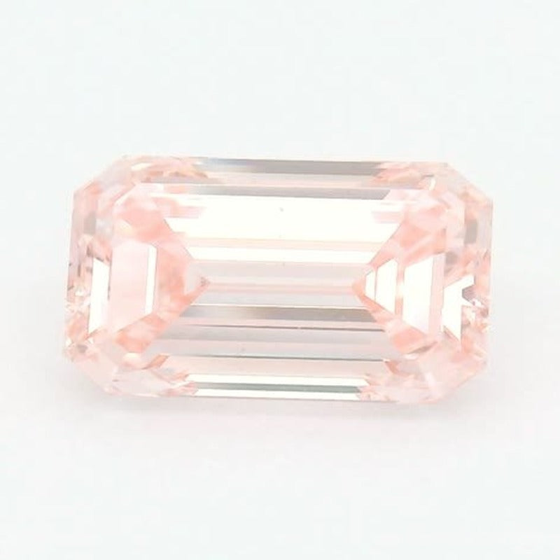 2.00 ct lab-grown fancy vivid pink diamond, emerald cut | Sapphire Row · cut7