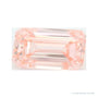 1.99 ct lab-grown fancy vivid pink diamond, emerald cut | Sapphire Row · cut4
