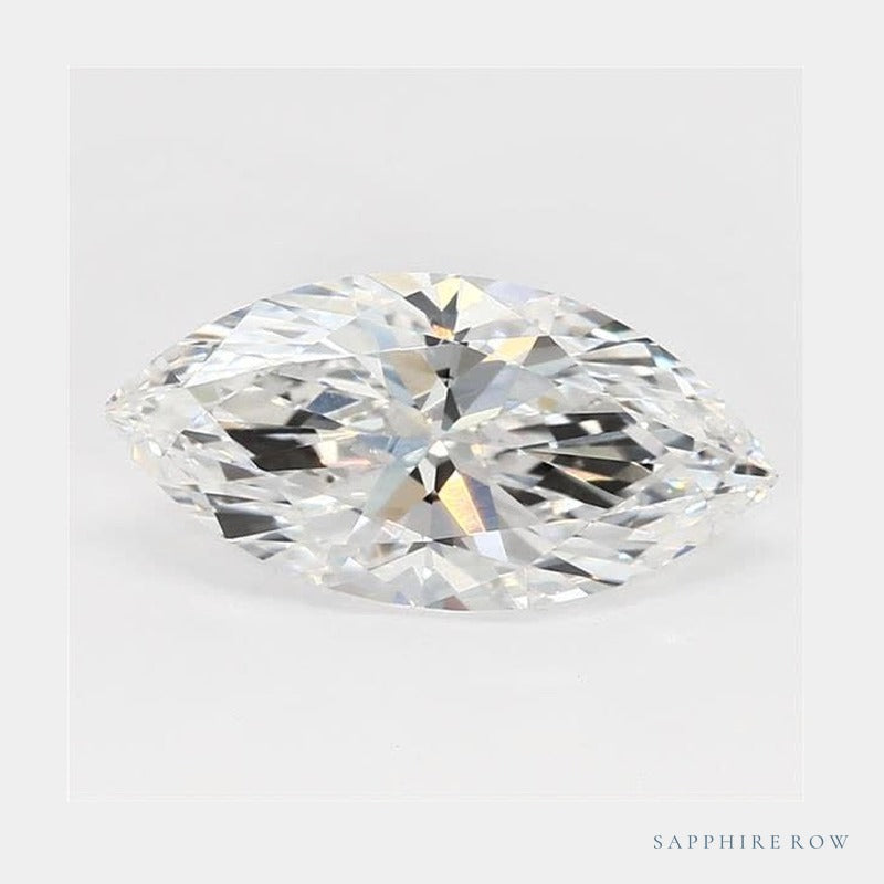 1.98 ct lab-grown diamond, marquise cut | Sapphire Row · cut6