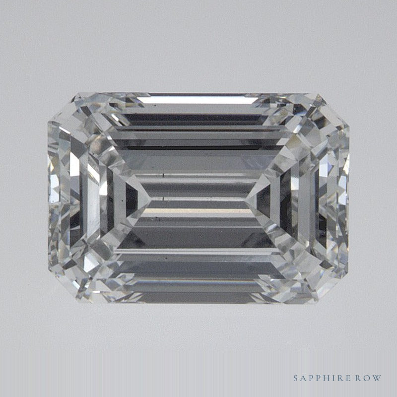 1.94 ct lab-grown diamond, emerald cut | Sapphire Row · cut6