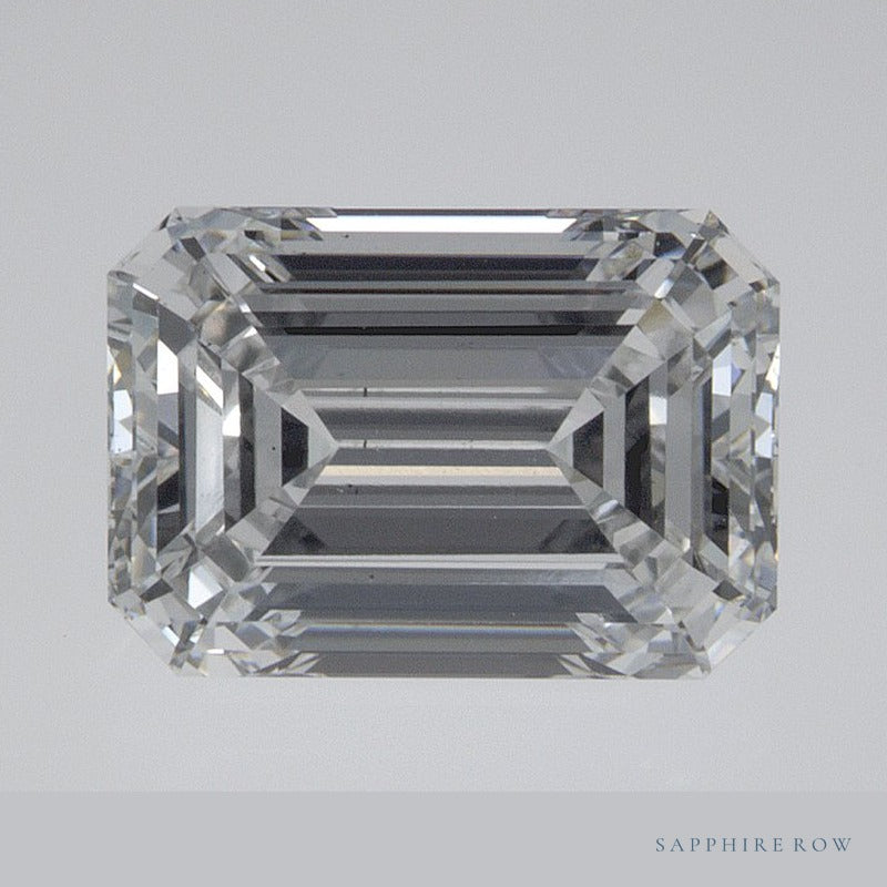 1.94 ct lab-grown diamond, emerald cut | Sapphire Row · cut6