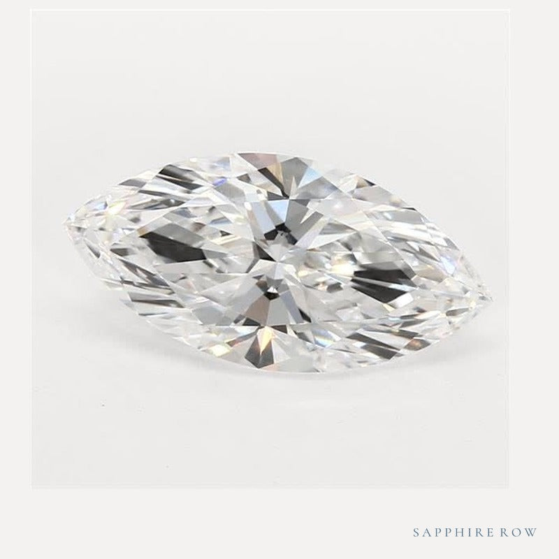 1.91 ct lab-grown diamond, marquise cut | Sapphire Row · cut6