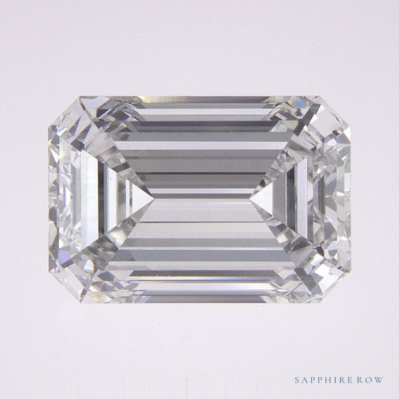 1.91 ct lab-grown diamond, emerald cut | Sapphire Row · cut6