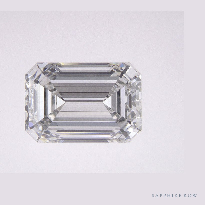 1.91 ct lab-grown diamond, emerald cut | Sapphire Row · cut6