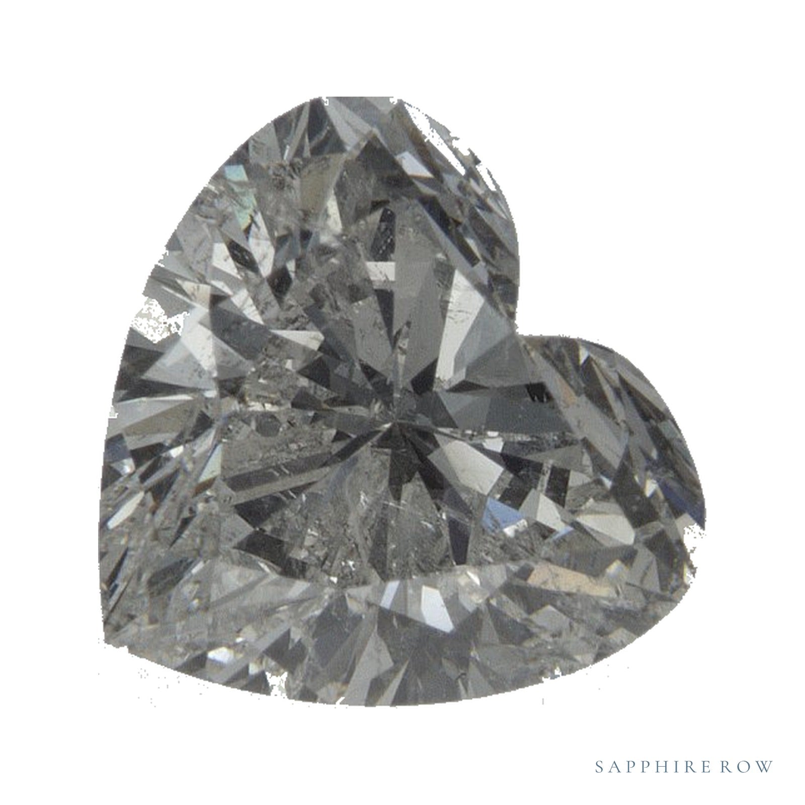 1.90 ct natural diamond, heart cut | Sapphire Row · cut4