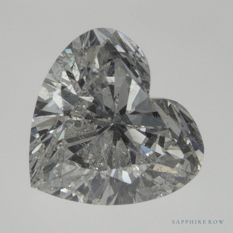 1.90 ct natural diamond, heart cut | Sapphire Row · cut7