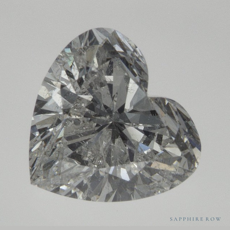 1.90 ct natural diamond, heart cut | Sapphire Row · cut6