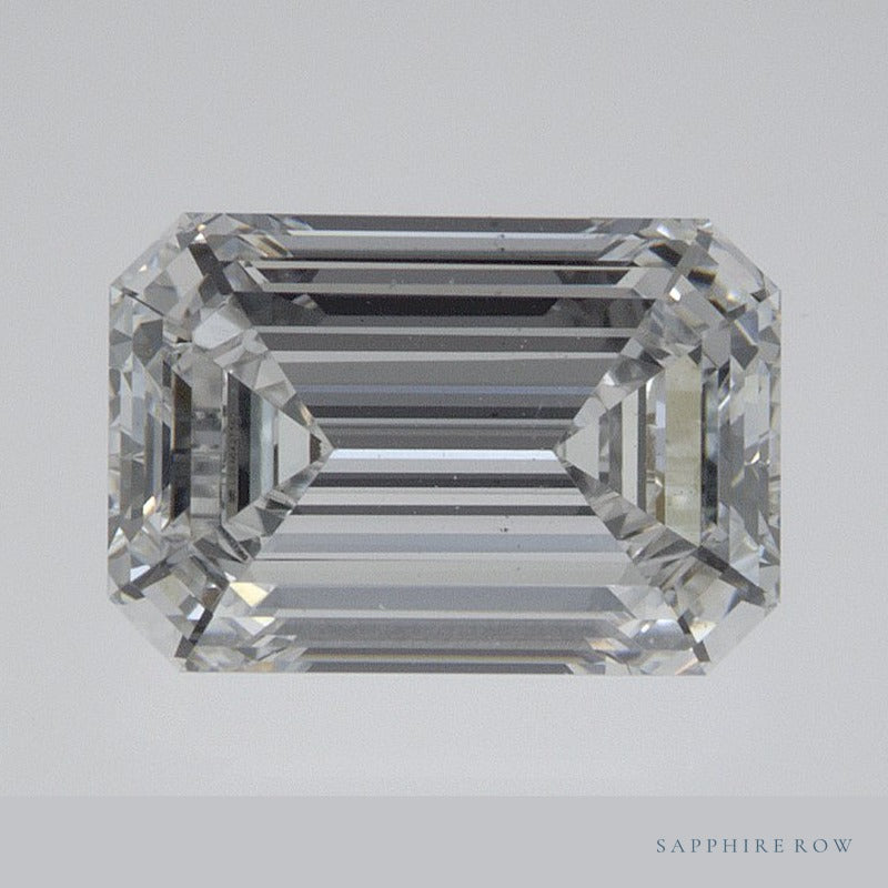 1.90 ct lab-grown diamond, emerald cut | Sapphire Row · cut6