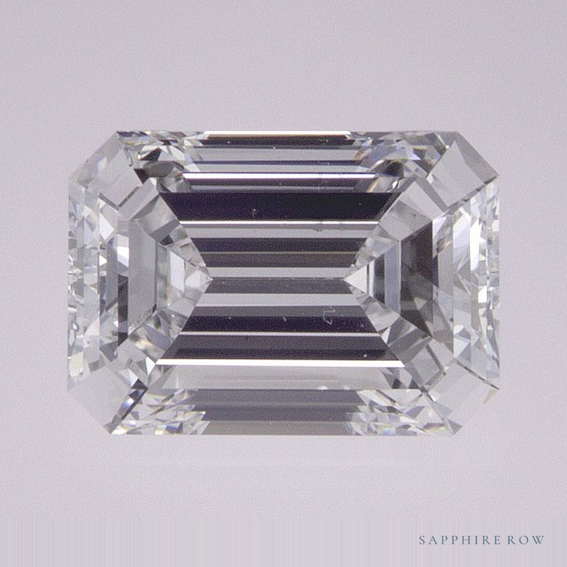 1.90 ct lab-grown diamond, emerald cut | Sapphire Row · cut6
