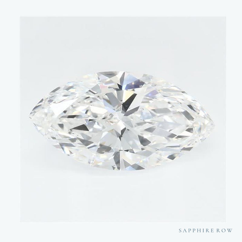1.89 ct lab-grown diamond, marquise cut | Sapphire Row · cut6