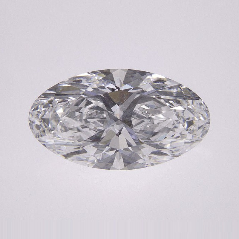 1.89 ct lab-grown diamond, elongated oval cut | Sapphire Row · cut7
